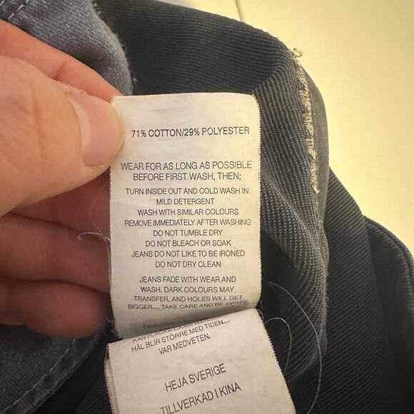 Neuw Nieuwlandstraat Men’s Lou Slim-Fit Jeans Size 38x32 in Liberte Button Fly - Picture 16 of 16